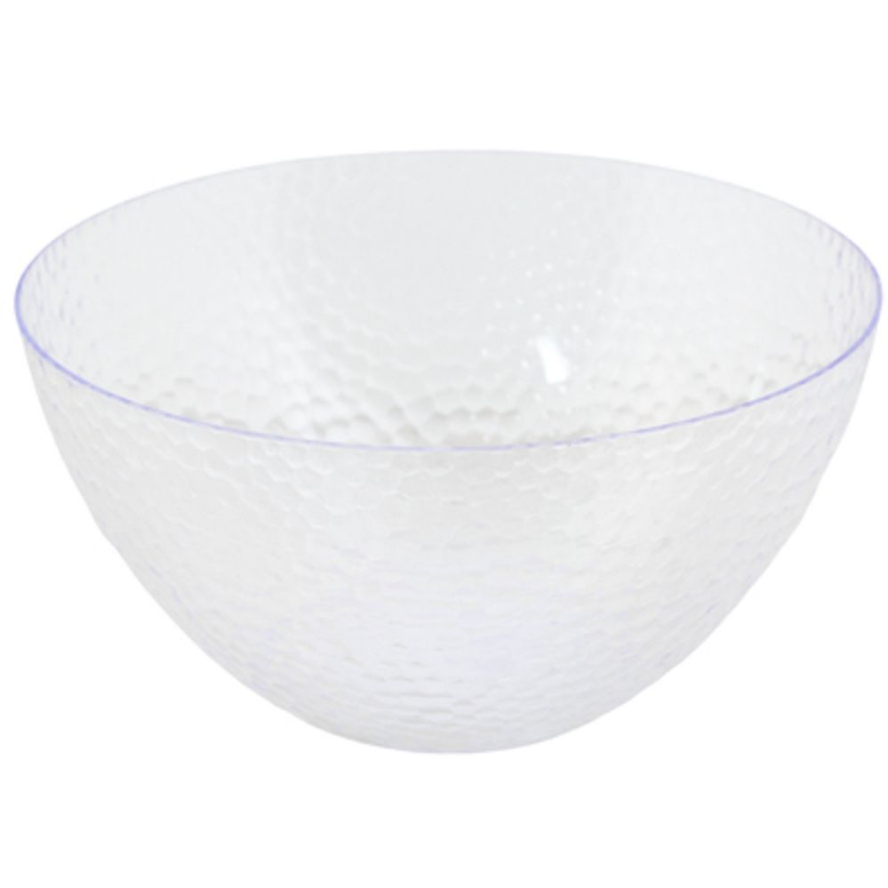 24 pieces of Bowl Large Polystyrene 4 Assorted Colors + Clear
