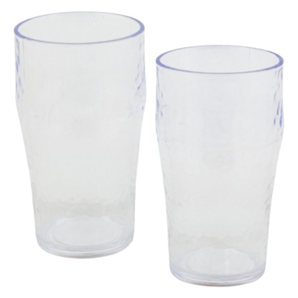 12 pieces of Tumbler 18.6 Oz Clear Polystyrene