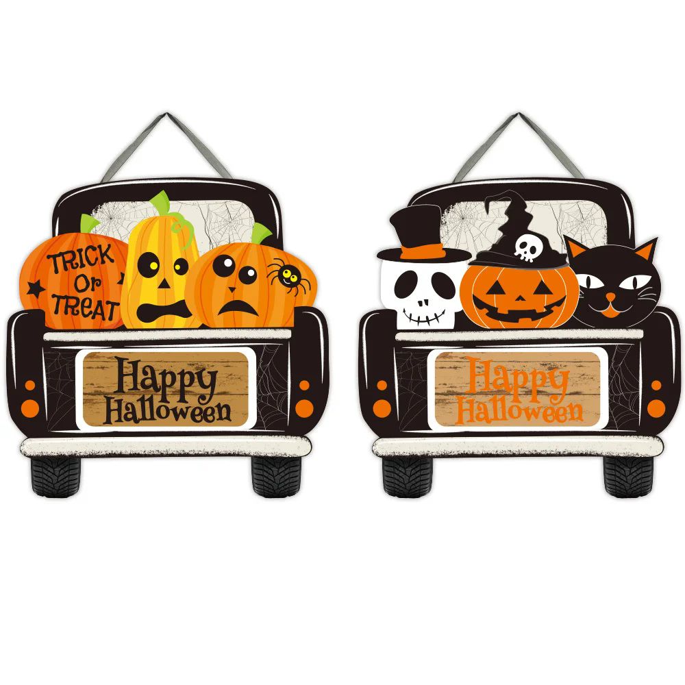 48 Pieces of Halloween Plaque