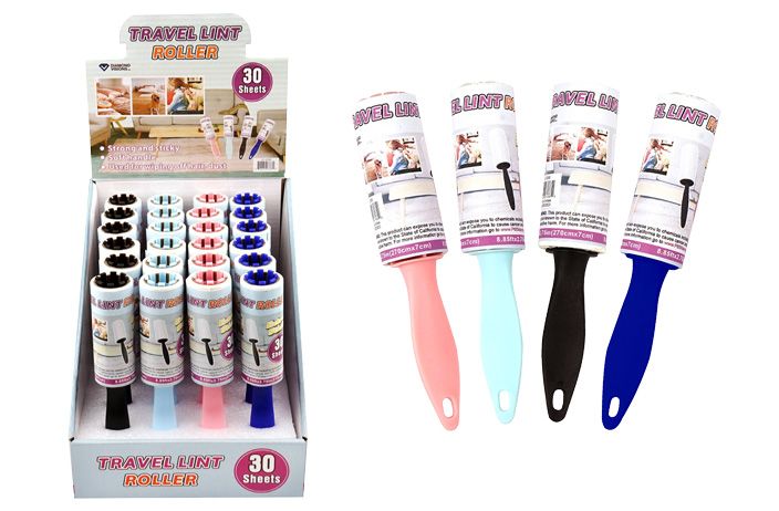 24 Pieces of Travel Lint Rollers