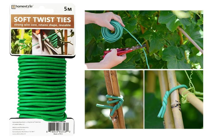 36 Pieces of Garden Soft Twist Tie