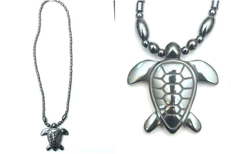 60 Pieces of 21" Turtle Hematite Necklace
