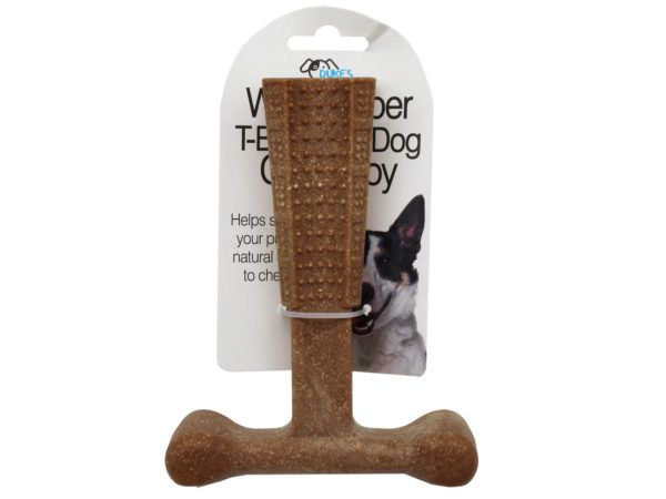 12 pieces 5.75" Wood Fiber T-Bone Pet Dog Chew Toy - Pet Toys - at -  alltimetrading.com