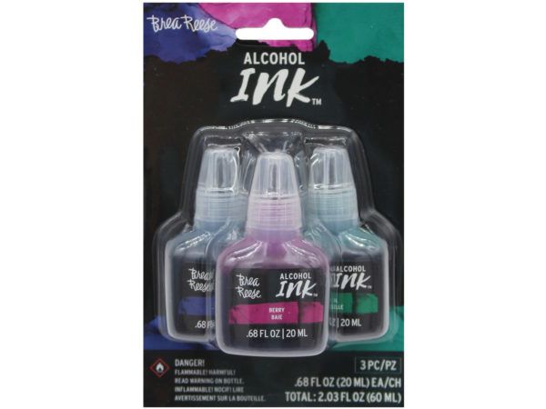 48 pieces of Brea Reese 3 Pack 2 Oz Alcohol Ink Paint In Midnight, Berry