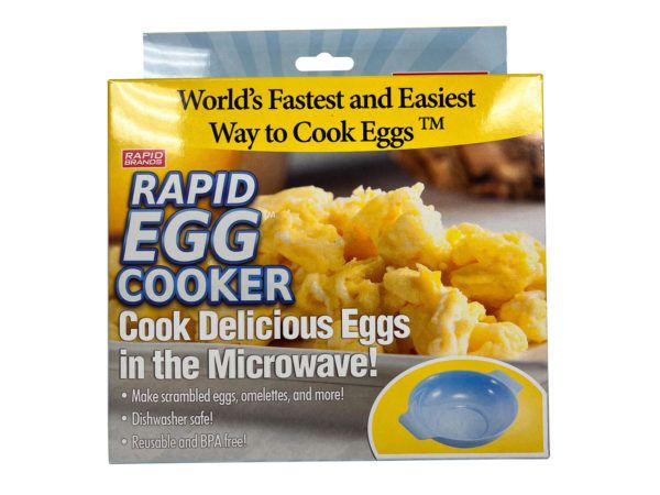 Egg Cooker Microwave Scrambled Eggs & Omelettes in 2 Minutes