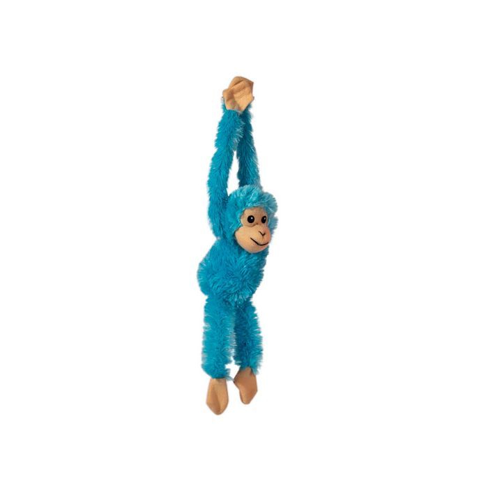 Bright Green Hanging Monkey Stuffed Animal