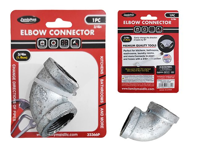 96 Pieces of 1 Piece Elbow Connector