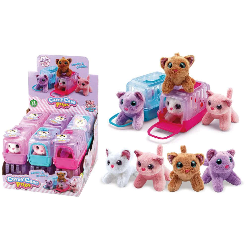 24 Pieces of Carry Case Pups Toy