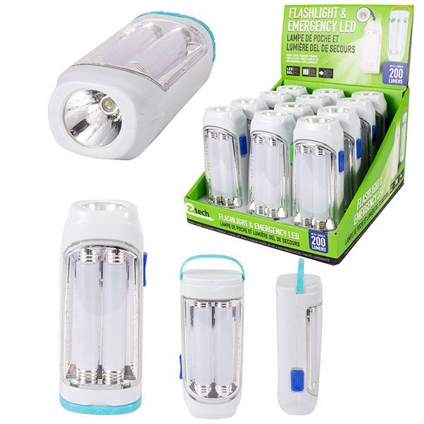 48 pieces of EZ-Tech LED dual mode Flashlight & Lantern