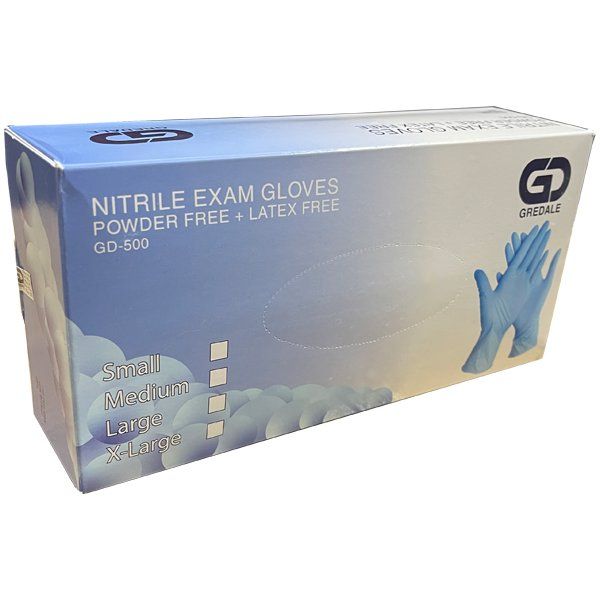10 pieces of Gredale Nitrile Exam Nitrile Glove 100CT Size: X-Large