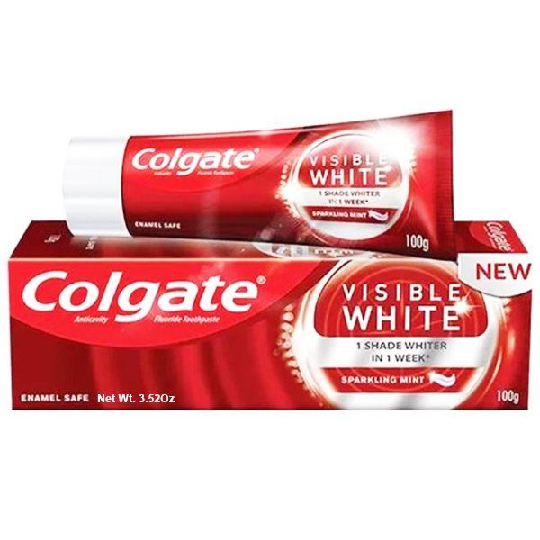 48 pieces of Colgate Toothpaste 100g 3.52oz Visible White