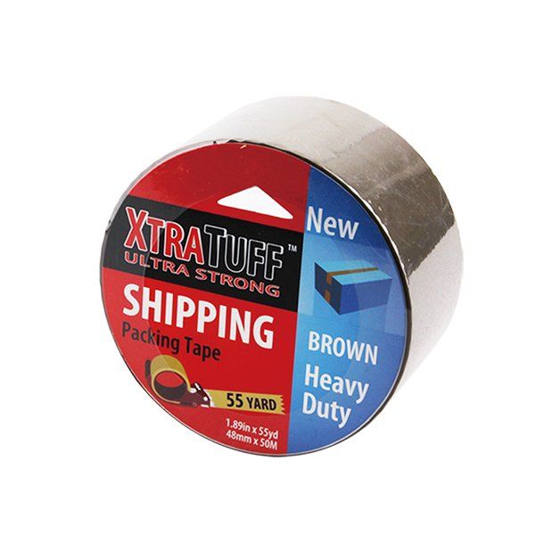 48 pieces of XtraTuff Packing Tape 1.89in by 55yd Brown