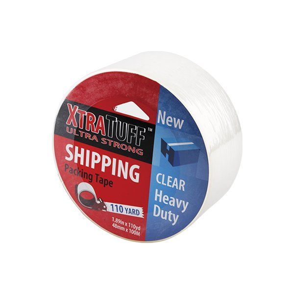 48 pieces of XtraTuff Packing Tape 1.89in by 110yd Clear