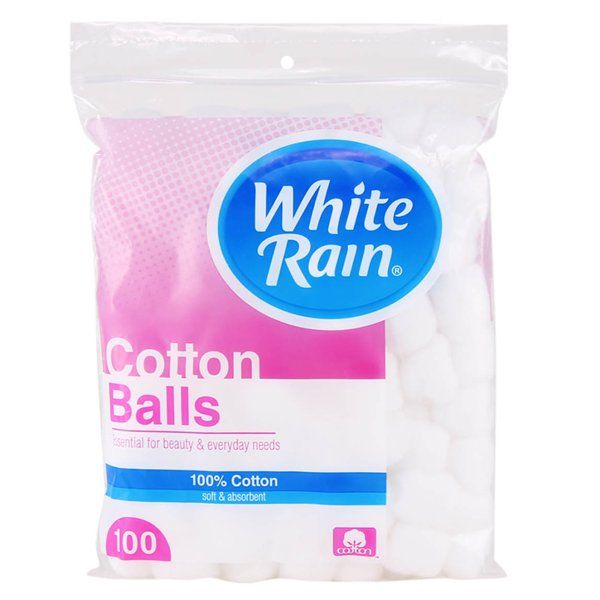 24 pieces of White Rain 100Count Cotton Balls