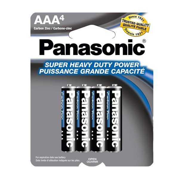 48 pieces of Panasonic Battery HD AAA 4PK