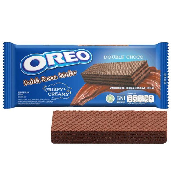 24 pieces of Oreo Dutch Choco Wafer 140g Choco