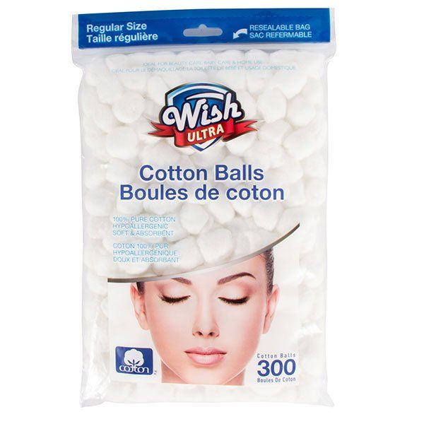 48 pieces of Wish Cotton Balls 300CT