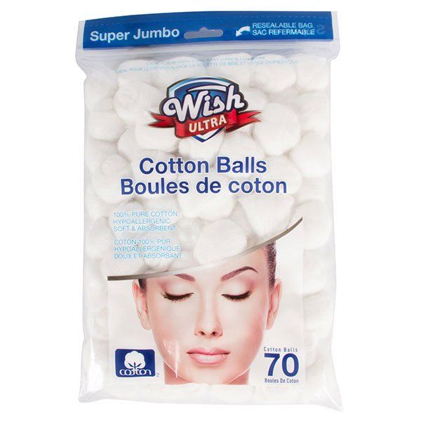48 pieces of Wish Cotton Balls 70CT