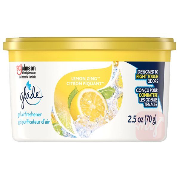 12 pieces Glade Gel 2.5oz Lemon Zing Air Freshener - Air Fresheners - at 