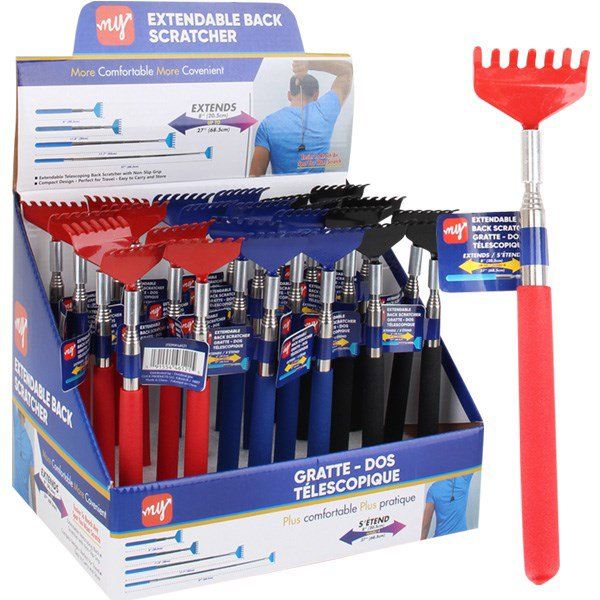 96 pieces of MY Extendable Back Scratcher Display