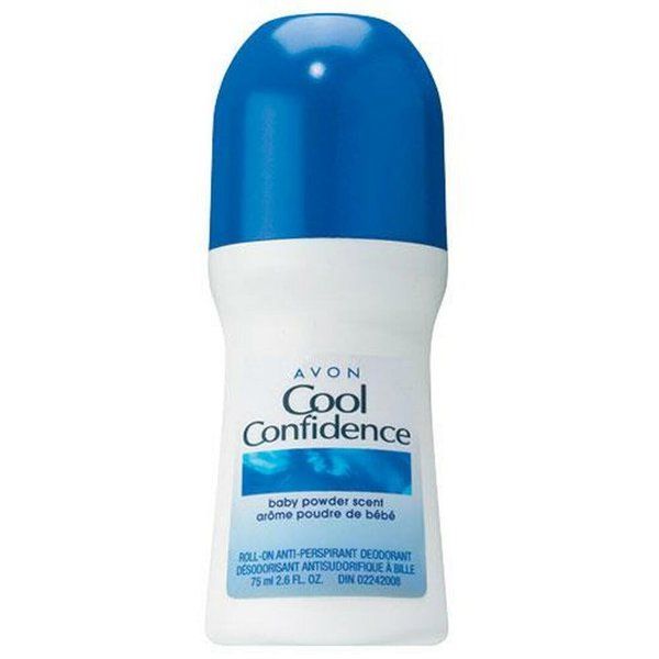 140 pieces of Avon 75ml Roll On Deo Cool Conf Babypower