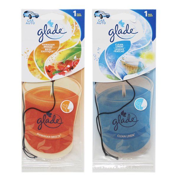 96 of Glade Car Air Freshener Hawaiian Breeze & Clean Linen - at 