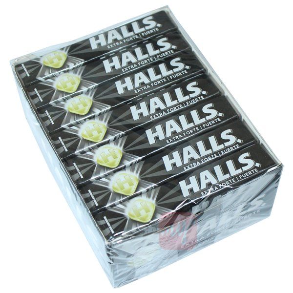 630 pieces of Halls 9pc Extra Strong (imported)