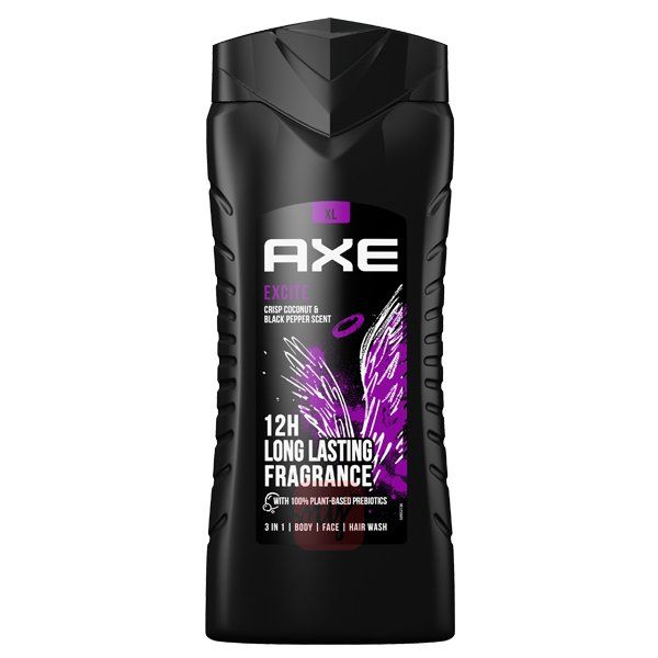 12 pieces of Axe Body Wash 400ml 13.5floz Excite