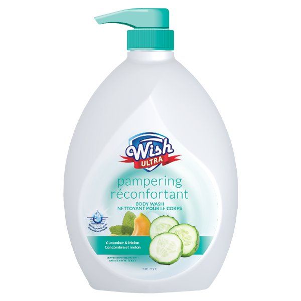 8 pieces of Wish Ultra Body Wash 33.8oz Cucumber & Melons