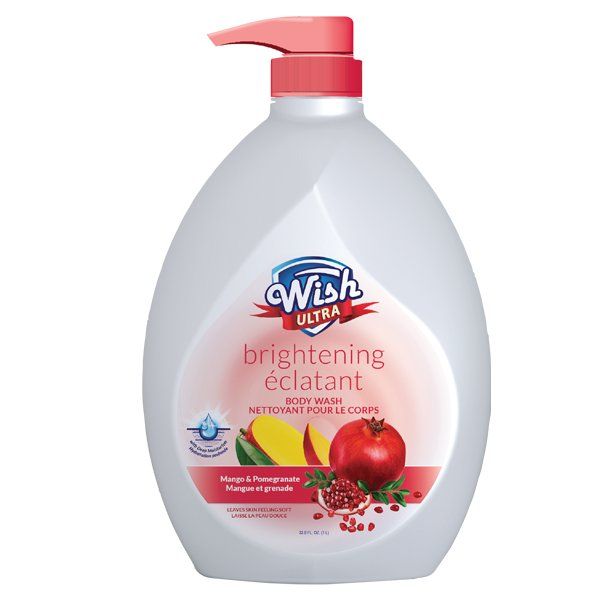 8 pieces of Wish Ultra Body Wash 33.8oz Mango & Pomegranate