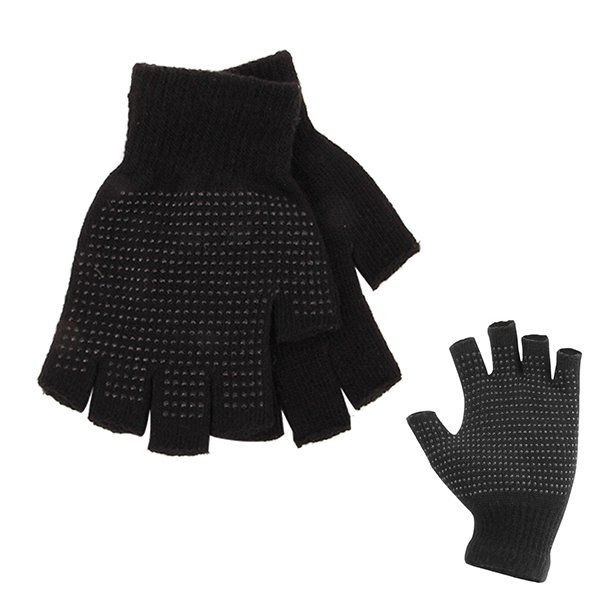 Fingerless Fleece Gloves