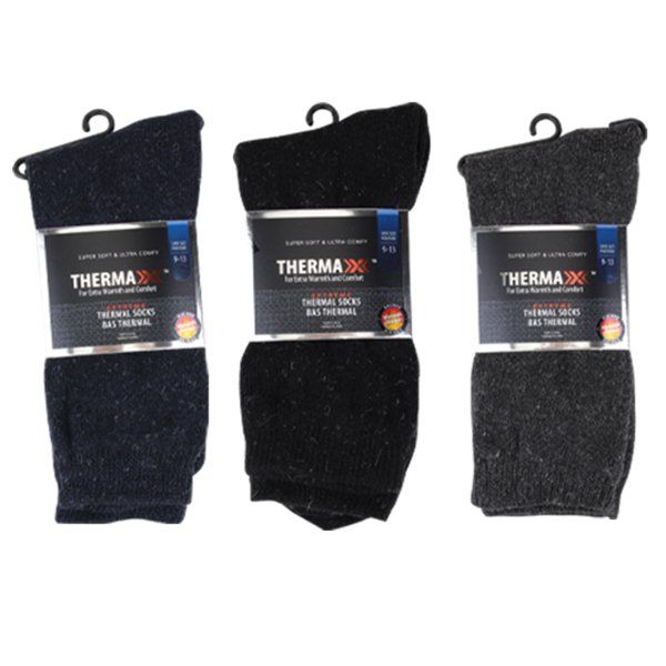144 pieces of Thermaxxx Winter Thermal Work Socks