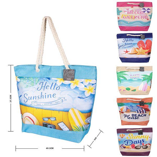 48 pieces of CC Summer Bag Assorted Beaches