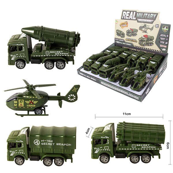 144 pieces of Toy Boomerang military set vehicle