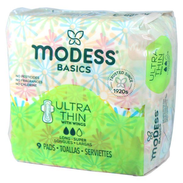 24 pieces of Modess Ultra Thin Pads 9CT Long