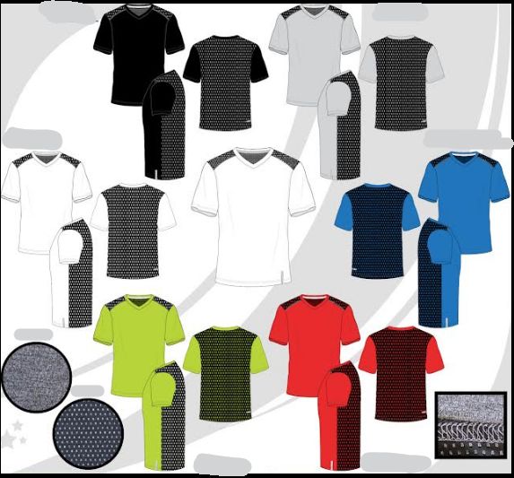 48 Pieces of Men's Short Sleeve Fashion Performance Top M-2x