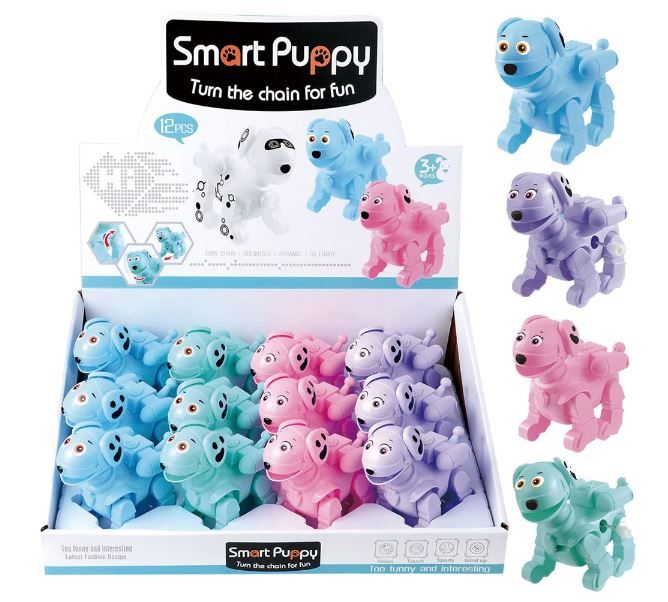 24 Pieces of Toy Robot Dog