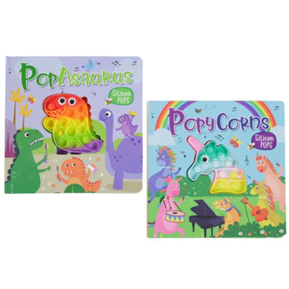 24 pieces of Pop It Board Books 2 Assorted