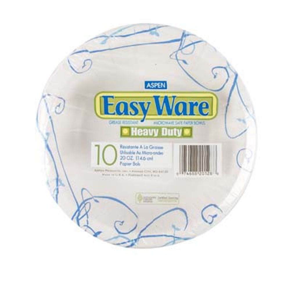 Easy WareTM 20oz Heavy Duty Coated Paper Bowls, 300/Case -  mastersupplyonline