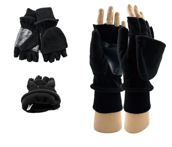 Dropship 1Pair Unisex Black Half Finger Fingerless Gloves For Women And Men  Wool Knit Wrist Cotton Gloves Winter Warm Work Gloves to Sell Online at a  Lower Price