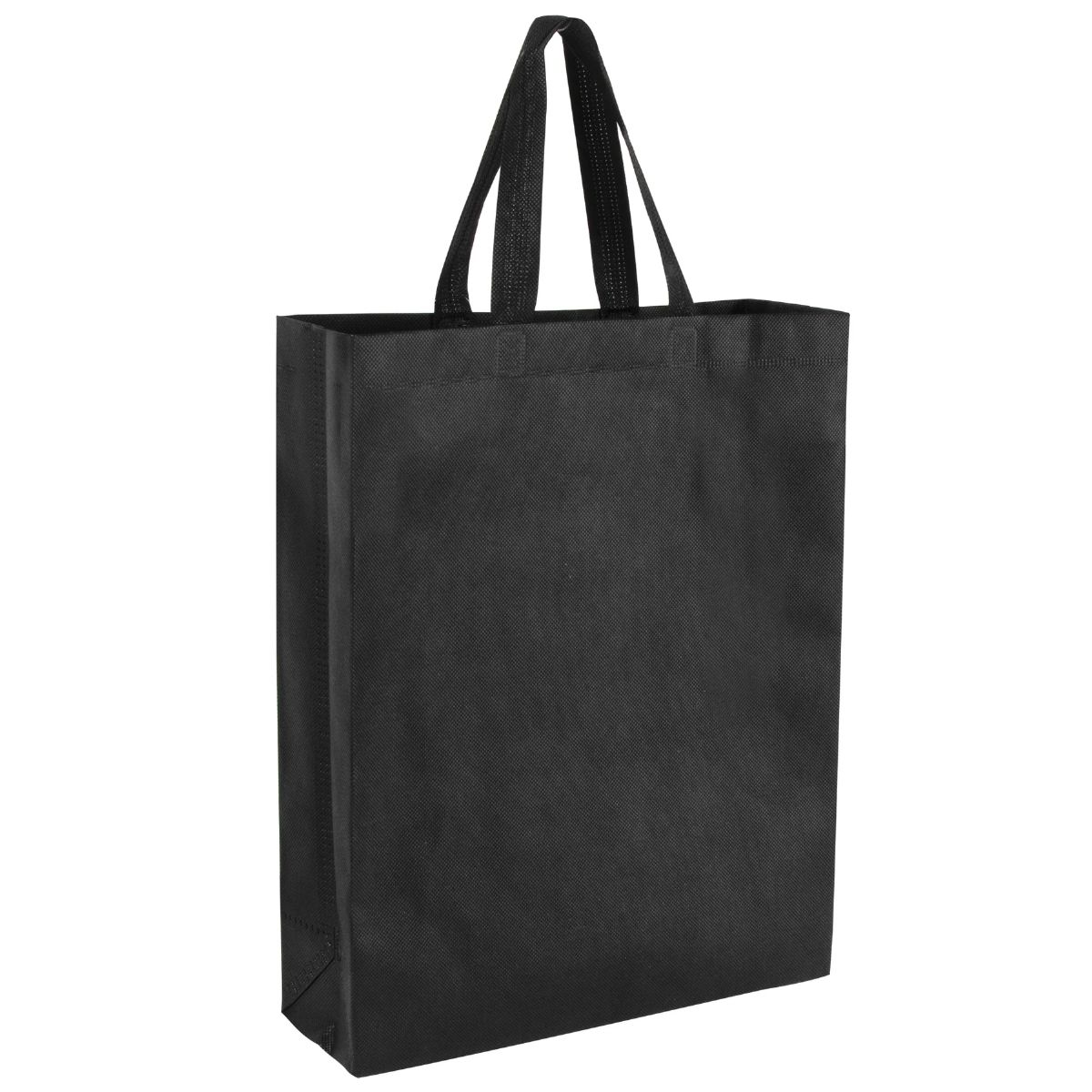 100 Pieces of Tall Grocery Bag 15 X 12 Black Only