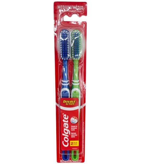 72 Sets of Colgate Toothbrush Double Action 2pc