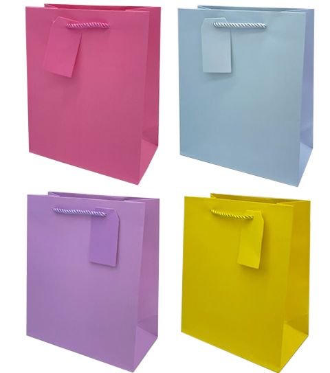240 Pieces of Medium Pastel Gift Bag