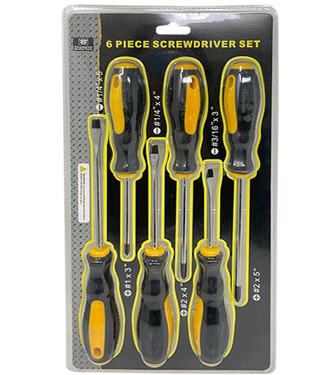 12 Pieces of 6pc Screwdriver Set