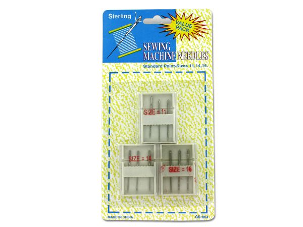 72 pieces of Sewing Machine Needles With Cases