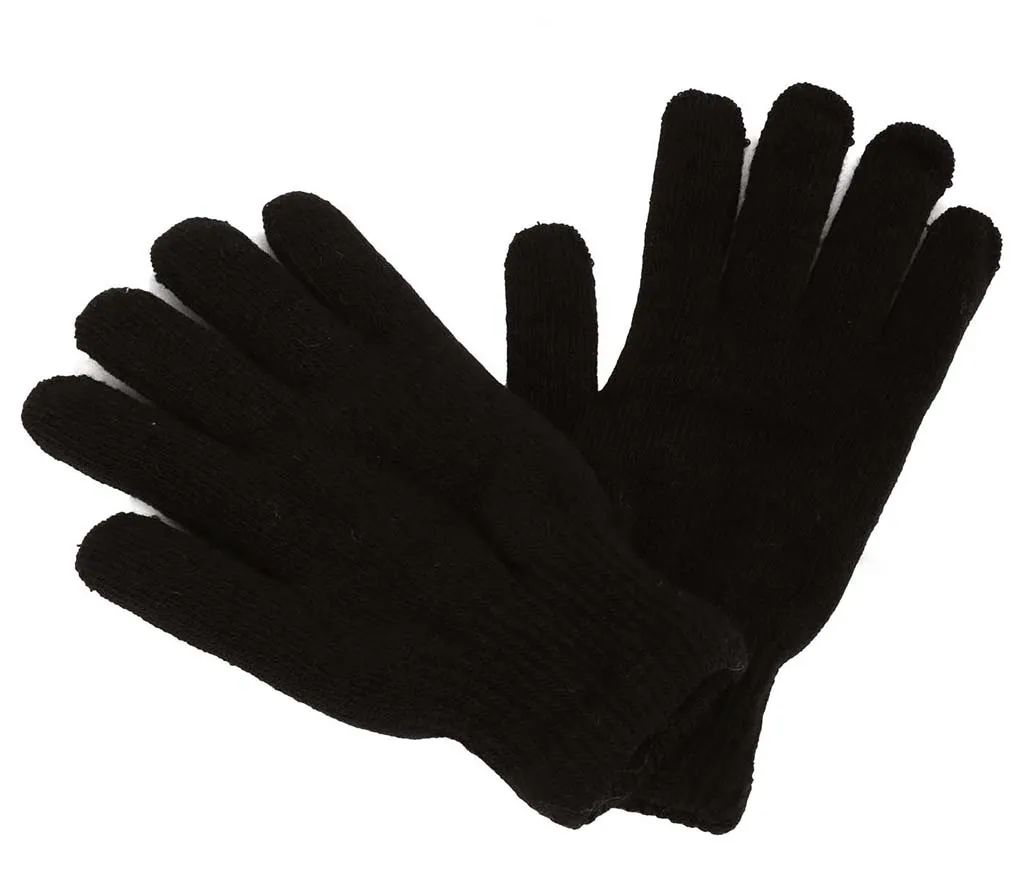 48 Pieces of Adult Black Winter Gloves