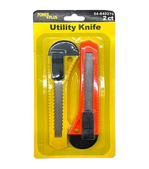 24 Pieces of 2 Pc Power Utility Knife