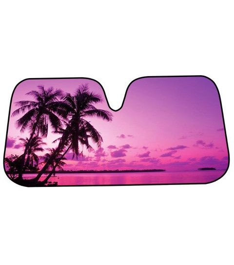 30 Pieces of Pink Sunset Sun Shade