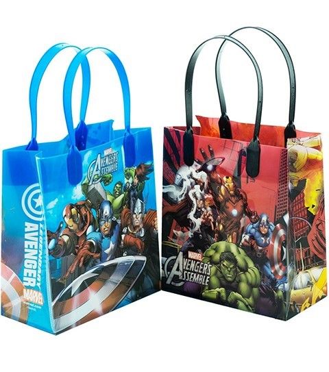 288 Pieces of Small Super Hero Plastic Gift Bag