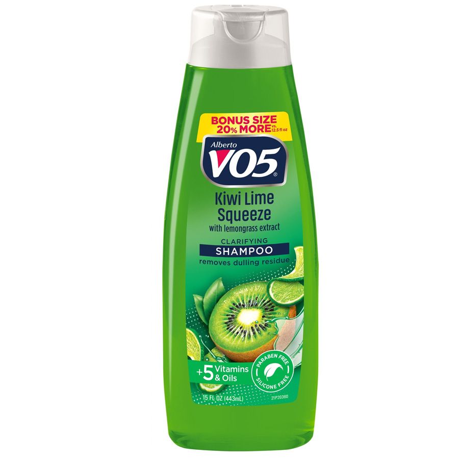 6 pieces of Vo5 Shampoo 15 Oz Kiwi Lime Squeeze & Lemongrass